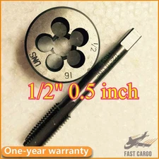 1pc for New 1/2" 0.5 Inch American Standard Thread HSS Machine Plug Tap Die Tool