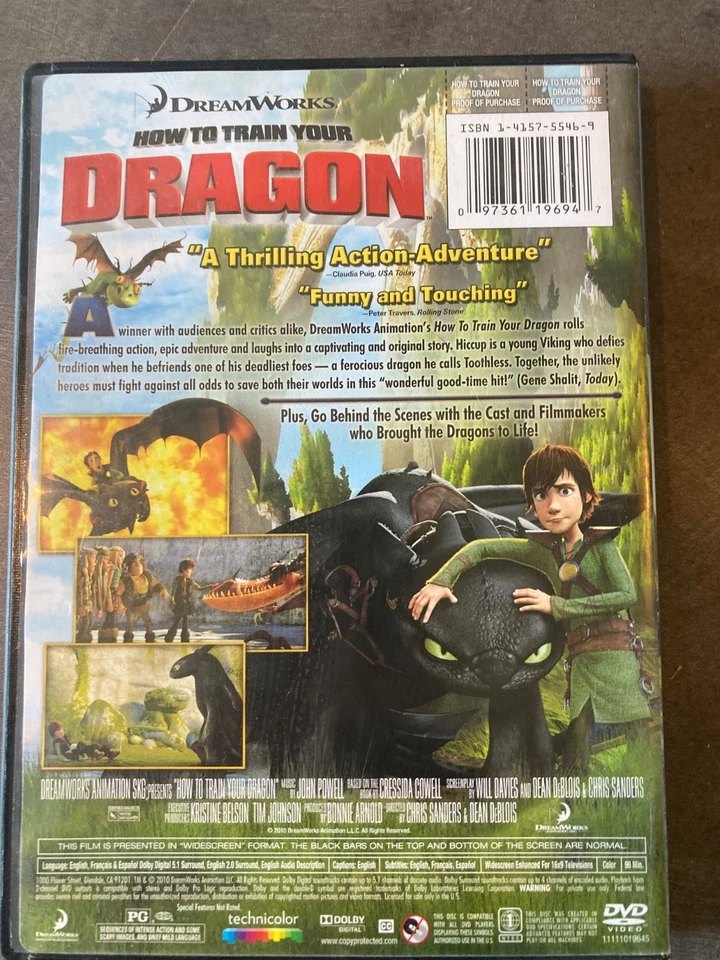 How to Train Your Dragon (DVD)  - Image 2 of 3