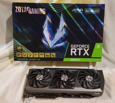 ZOTAC Gaming NVIDIA GeForce RTX 3070 Ti HOLOBLACK