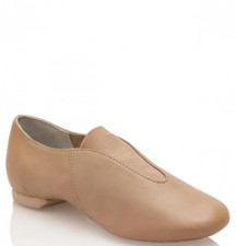 Capezio Show Stopper Jazz Shoe - Child Caramel Tan Brown 12M