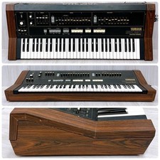 YAMAHA SK20 Analog Polyphonic Synthesizer Keyboard Piano Organ w/hard case