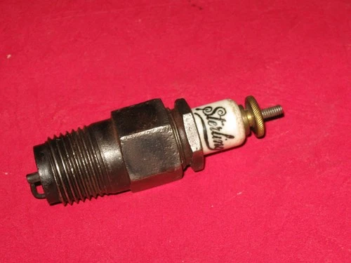 Vintage Antique Sterling  Spark Plug