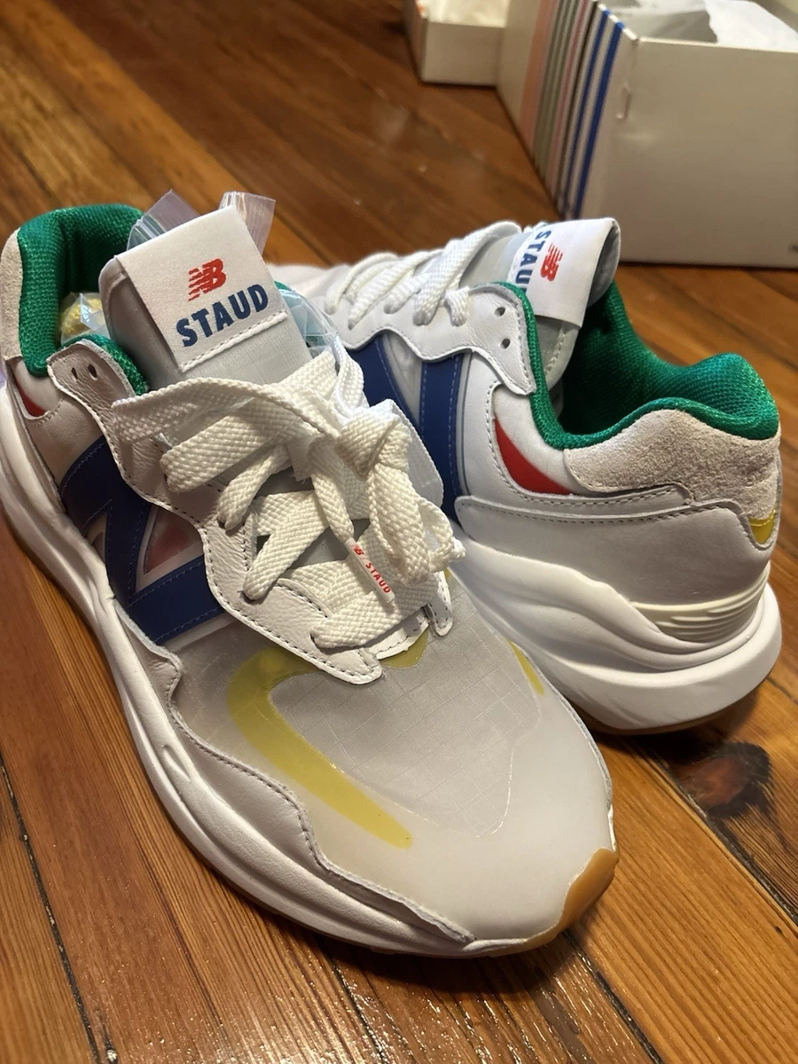 New Balance STAUD X 57/40 Men’s White Blue Quartz Sneakers — Size 6.5 (M5740SR) New Balance STAUD x 57/40  main image 4