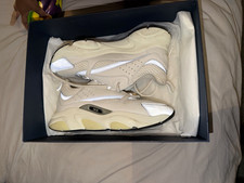 Dior Mens Beige/White Low Top Lace-Up Athleti...