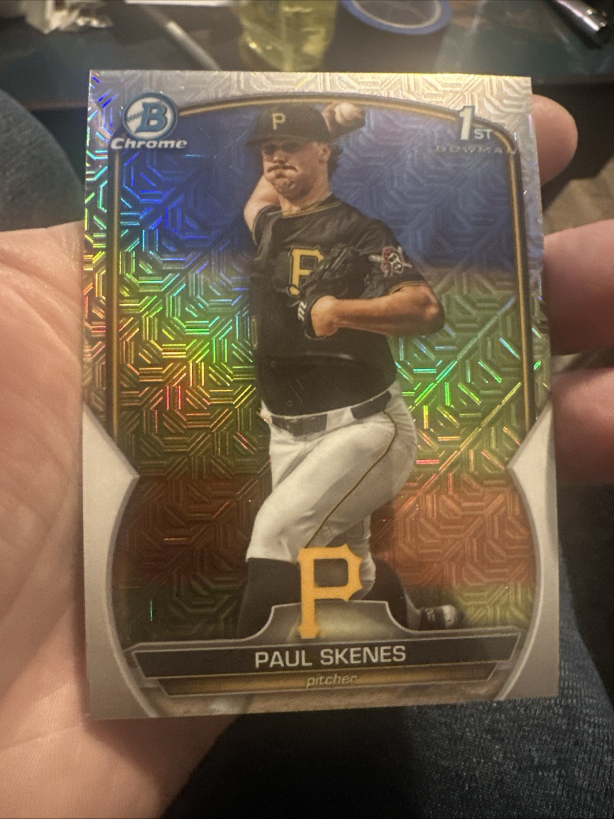 2023 Bowman Draft - Chrome Paul Skenes #BDC-14 Japan Refractor (RC)