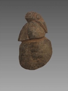 Pre Columbian Cremonial Avian Taino Stone Axe Carving