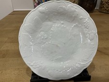 Davenport Burlleigh White Embossed Floral Design  Tea Plate 6 1/2 ‘