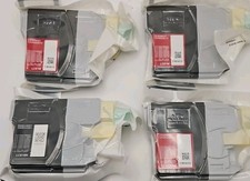 Genuine OEM New Sealed  Brother (1)LC61BK (3)LC61M Lot of 4 Ink Cartridges NEW