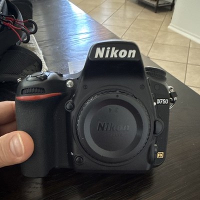 Nikon SLR D750 24.3MP FX-Format Sensor Digital Camera Black (Body Only)