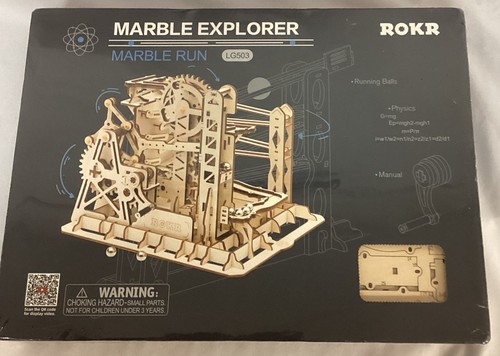 Rokr Marble Explorer Run LG503 Wooden 3D Puzzle Robotime New FACTORY SEALED