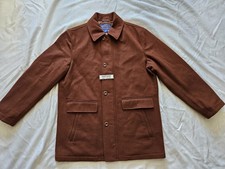 Pendleton 100 Wool Mens Jacket size Mens Medium, Rust colored