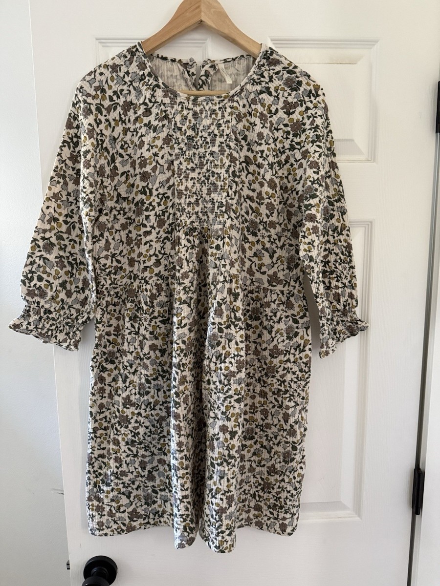 rylee and cru womens dress Floral Flowers Long Sleeve Large Cotton Gauze | eBay rylee and cru womens dress Floral Flowers Long Sleeve Large Cotton Gauze | eBay