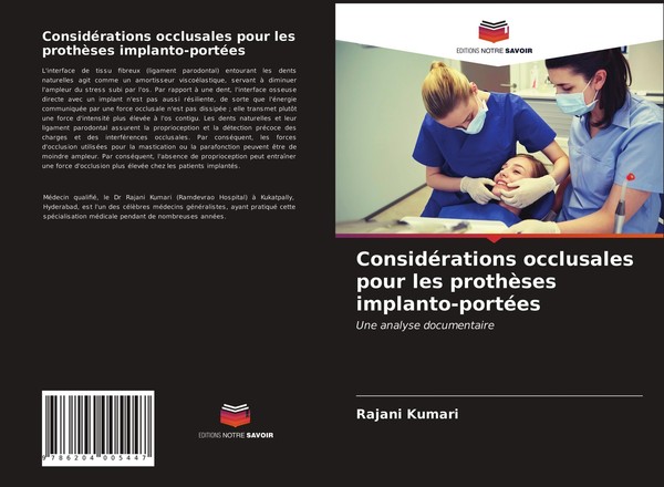ConsidéRations Occlusales Pour Les ProthèSes Implanto-PortéEs Rajani Kumari-image