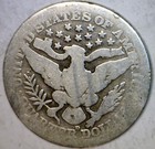 1914d Barber Quarter SILVER Coin FULL BOLD DATE  LOW SHIP  NR AUCTION — photo 2