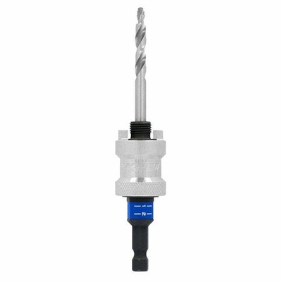 Lenox LXAH9938PBM SNAP-BACK Quick Change Hole Saw Arbor 3/8 Shank 9/16-1-3/16