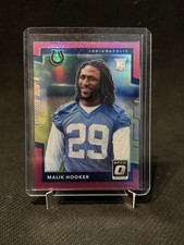 2017 Donruss Optic - Rookies Malik Hooker #118 Pink Prizm (RC)