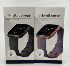 Fitbit Versa 1 Smart Watch Fitness Activity Tracker with S  L Sizes Band US