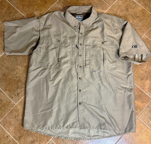 Drake Featherlite Plaid Wingshooters Shirt - Short Sleeve Hunting Shirt For Duck Hunters - View #3
