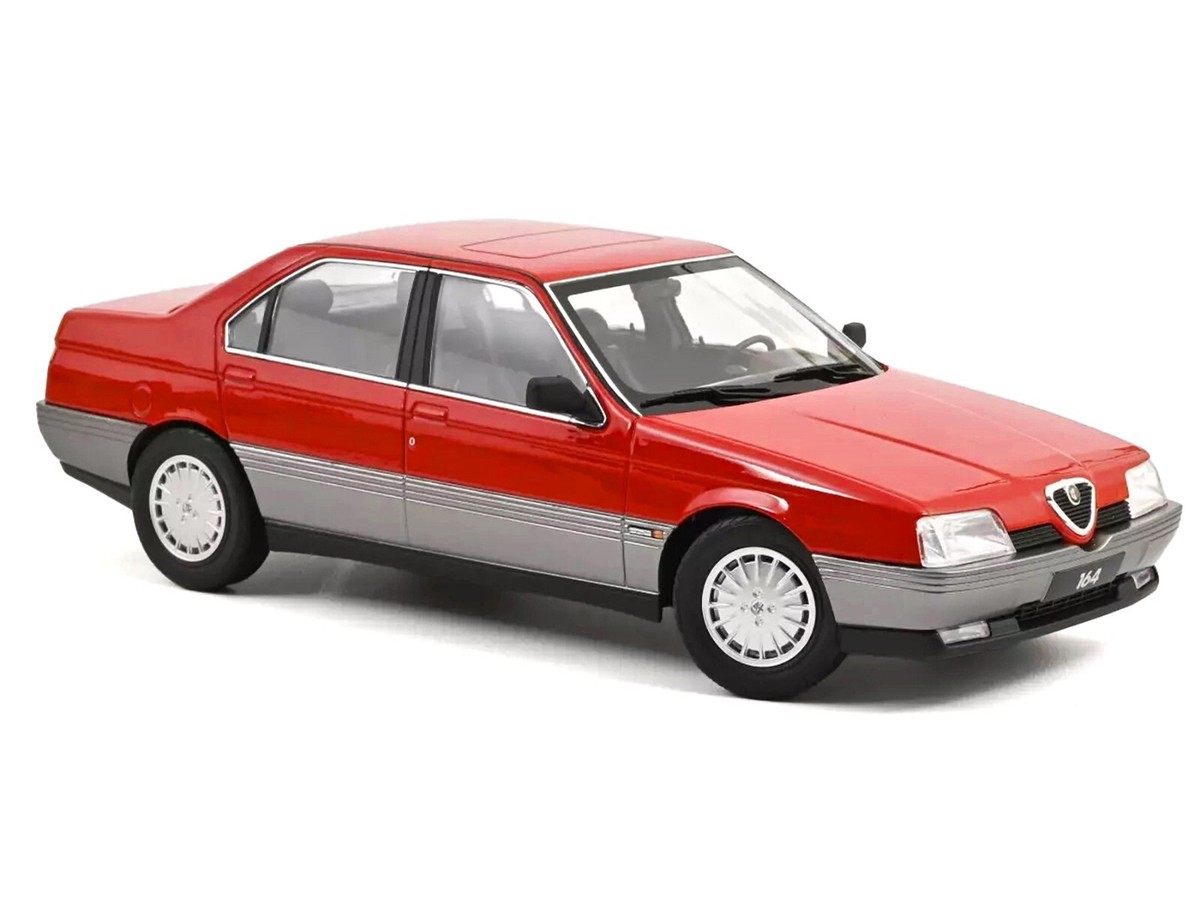 1991 ALFA ROMEO 164 RED 1/18 DIECAST MODEL CAR BY NOREV 187866 | eBay