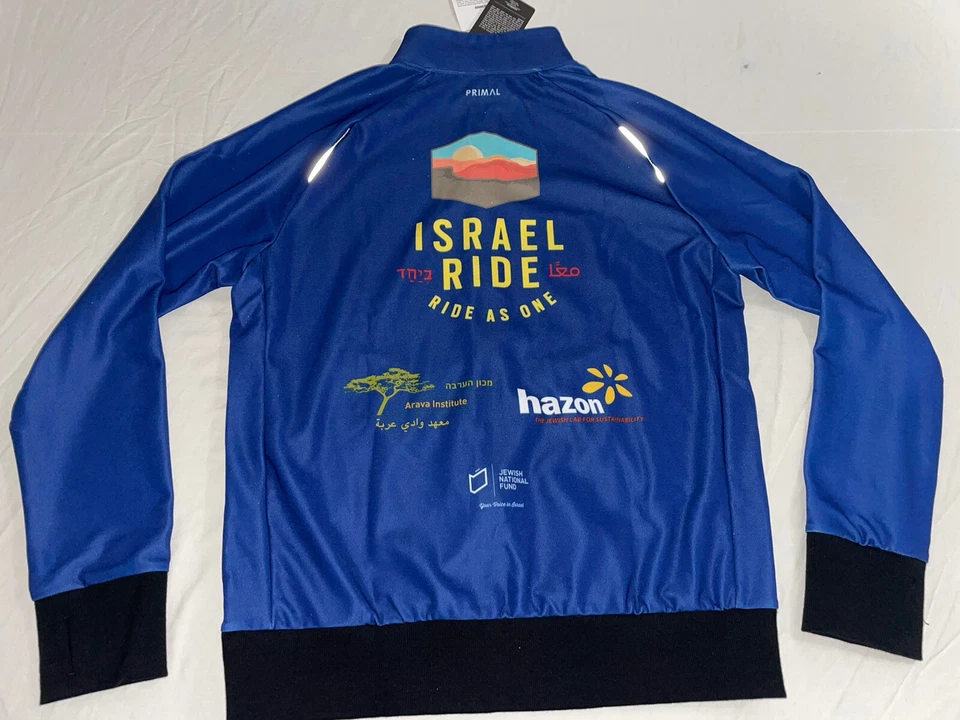 Велосипедная куртка на молнии Primal Wear мужская большая «Israel Ride» новая с ценниками! - Изображение 4 из 4