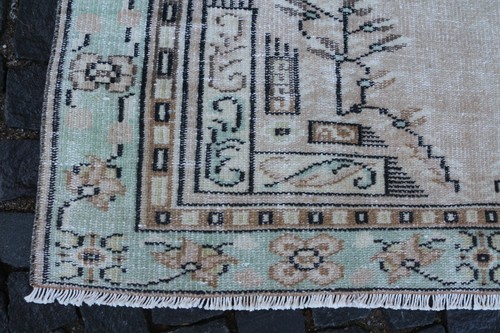 Turkish Antique rug Bohemian Area rug Oushak rug Vintage Rug Handmade wool rug - 第 10/10 張圖片