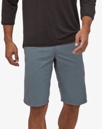 Patagonia Dirt Craft MTB Bike 28 Shorts Padded Liner Plume Grey Cycling $169 - Picture 3 of 9