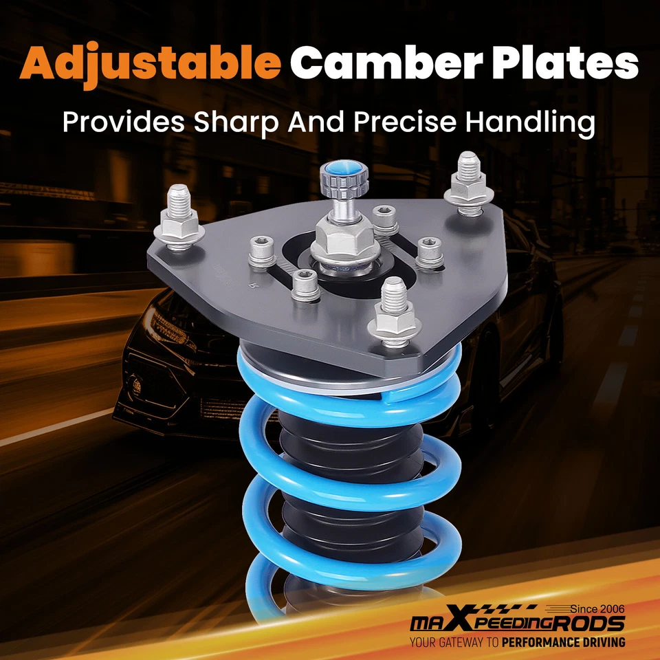 MaXpeedingrods T6 Coilover Suspension Kit For Mitsubishi Mirage 1997-2001 - Image 4 of 4