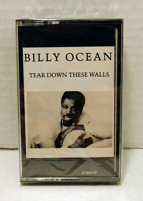 Billy Ocean, Tear Down These Walls Cassette *See Description 