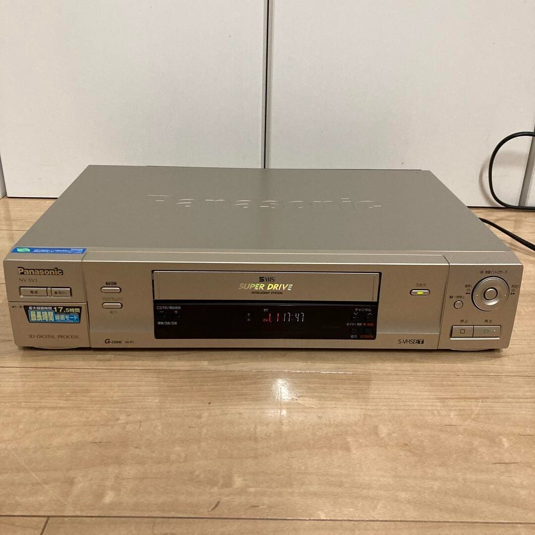 【3次元&TBC】Panasonic ビデオデッキ NV-SV1 3次元&TBC】Panasonic ビデオデッキ NV-SV1 Amazon | S-VHS