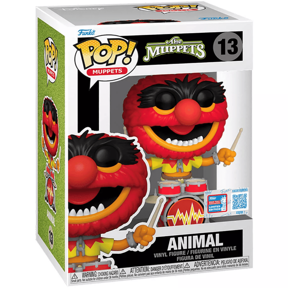 The Muppets - Animal - #13 - 2024 Convention Ltd Edition - Disney - Funko Pop!