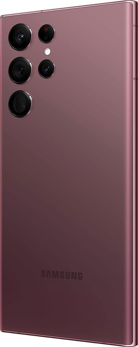 Samsung Galaxy S22 Ultra - 128 GB - Burgundy (Unlocked) for sale