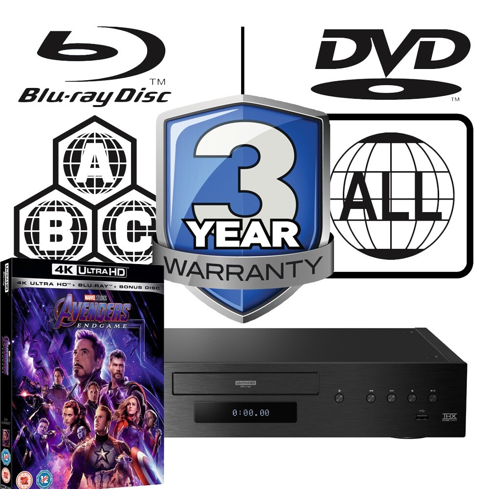Panasonic Blu-ray Player DP-UB9000 All Zone MultiRegion 4K - Avengers Endgame
