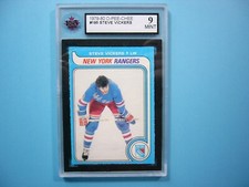 1979/80 O-PEE-CHEE NHL HOCKEY CARD #195 STEVE VICKERS KSA 9 MINT SHARP+ OPC