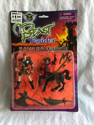 BEAST RAIDER SAVAGE WARRIOR FIGURES PLAYSET THUNDER THOR CHAP MEI