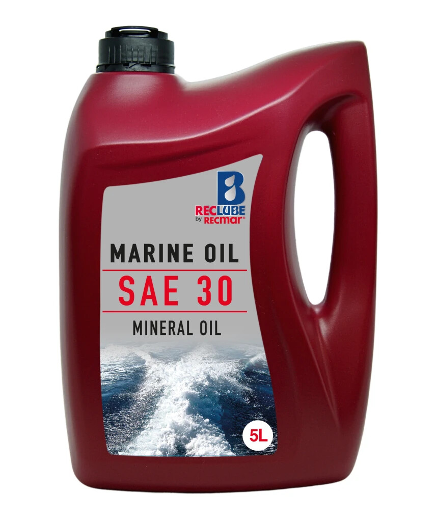Huile 4T Reclube SAE 30 protège votre moteur marin de la rouille en 5L