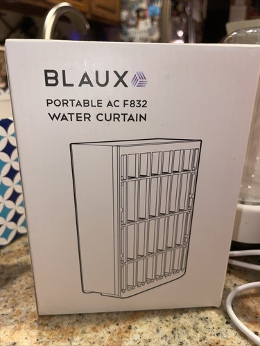 Blaux Portable AC F832 with 3 Speed Fan & Ionizer & NIB Water Curtain - Picture 4 of 4