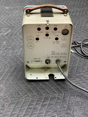 Hewlett Packard 410B Vacuum Tube Voltmeter HP with probe | eBay Hewlett Packard 410B Vacuum Tube Voltmeter HP with probe | eBay