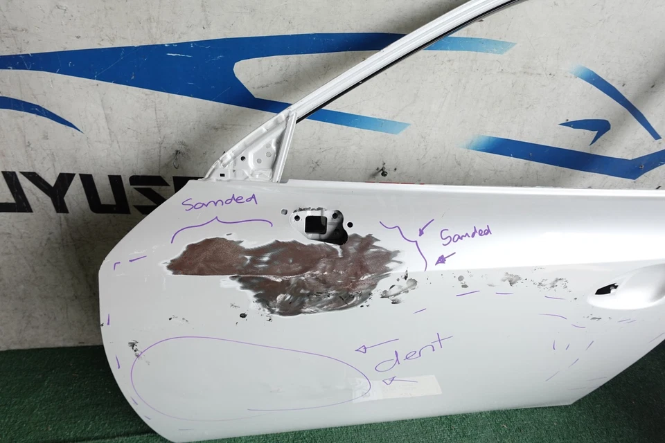 con 1 abolladura 2014 2015 2016 2017 LEXUS IS250 IS300 PUERTA DELANTERA IZQUIERDA DEL CONDUCTOR FABRICANTE DE EQUIPOS ORIGINALES AY29788 Foto 3 de 4