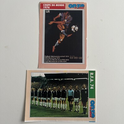 Card Football Onze Mondial Rfa Wm74 1974 Allemagne Franz Beckenbauer