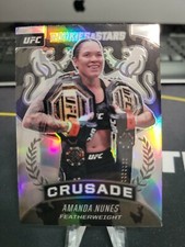 F135,428 2021 UFC Chronicles R & S Crusade Prizm Silver AMANDA NUNES