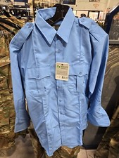 NEW DIMENSION  POPLIN LONG SLEEVE SHIRT 16.5/34 Light Blue