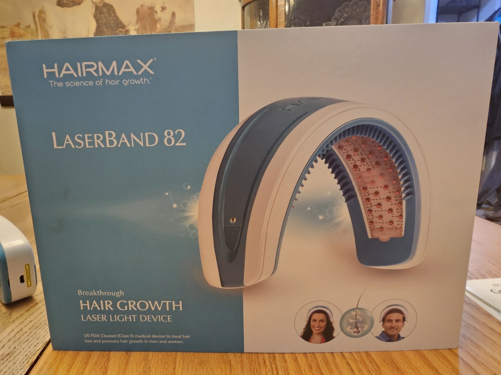 HAIRMAX LASERBAND 82 BREAKTHROUGH HAIR GROWTH LASER LIGHT DEVICE Great