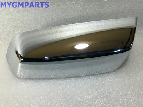 SILVERADO SIERRA CHROME DRIVERS SIDE MIRROR CAP COVER 2014-2018 NEW OEM 22889519