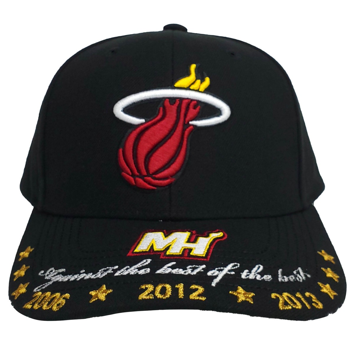Transparent Miami Heat Hat Miami Heat Mitchell Ness NBA Pro Fit