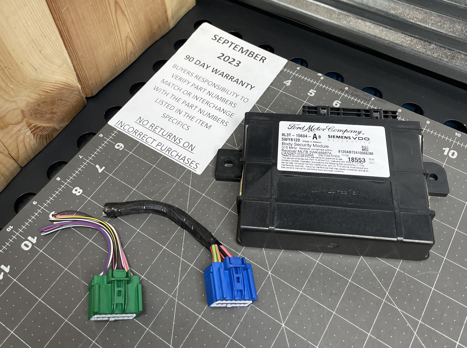 Ford F150 Anti Theft Keyless Entry Body Security Module F150 8L3T15604AB eBay