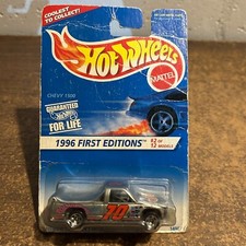 Hot Wheels Chevy 1500 Silver 1996 First Editions 2 / 12