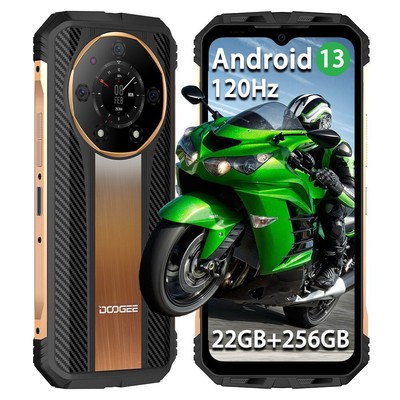 DOOGEE S110 6,6 Zoll Outdoor Handy 22GB+256GB Android 13 10800mAh Smartphone