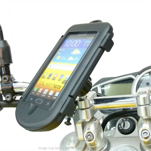 Waterproof Motorcycle M8 Handlebar Mount Galaxy Note Note II