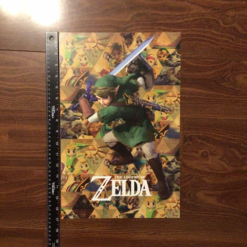 The Legend of Zelda Gamestop Exclusive 11" x 17" Poster 35th Ann. Double Sided 