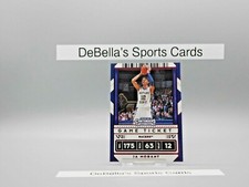 Ja Morant 2020 Panini Contenders Draft Picks Prospect Ticket Variation #44 RED